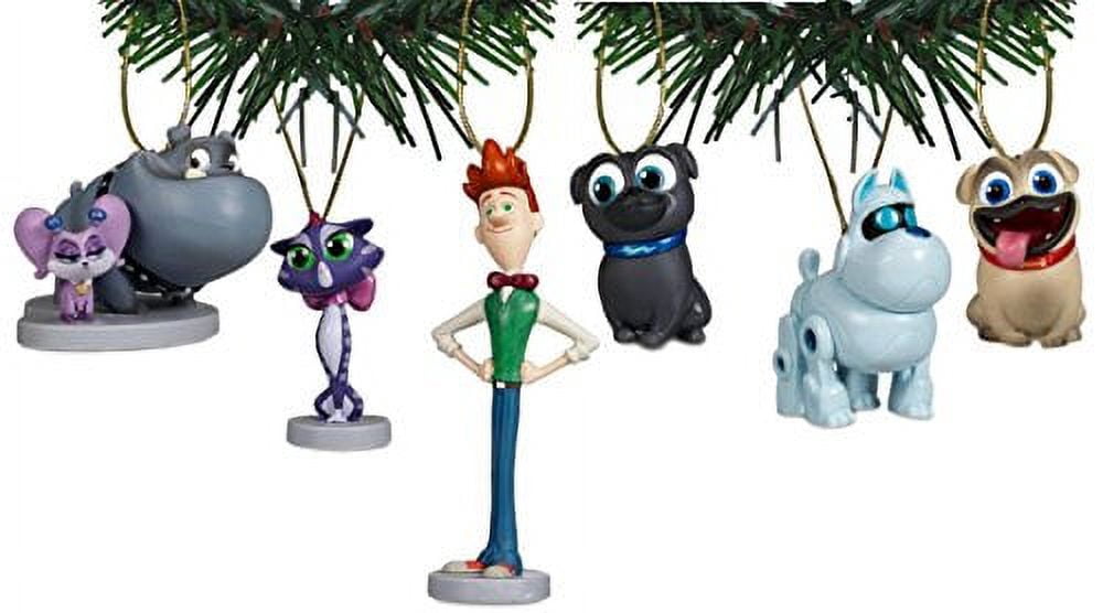 Characteristix Disney Junior's Puppy Dog Pals Holiday Ornament Set of 6