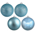 1.6 in. Baby Blue Christmas Ball Ornament - 96 Per Box