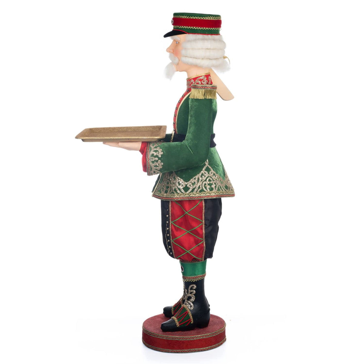 Katherine's Collection 2023 Christmas in The City Nutcracker Doorman Server 48in