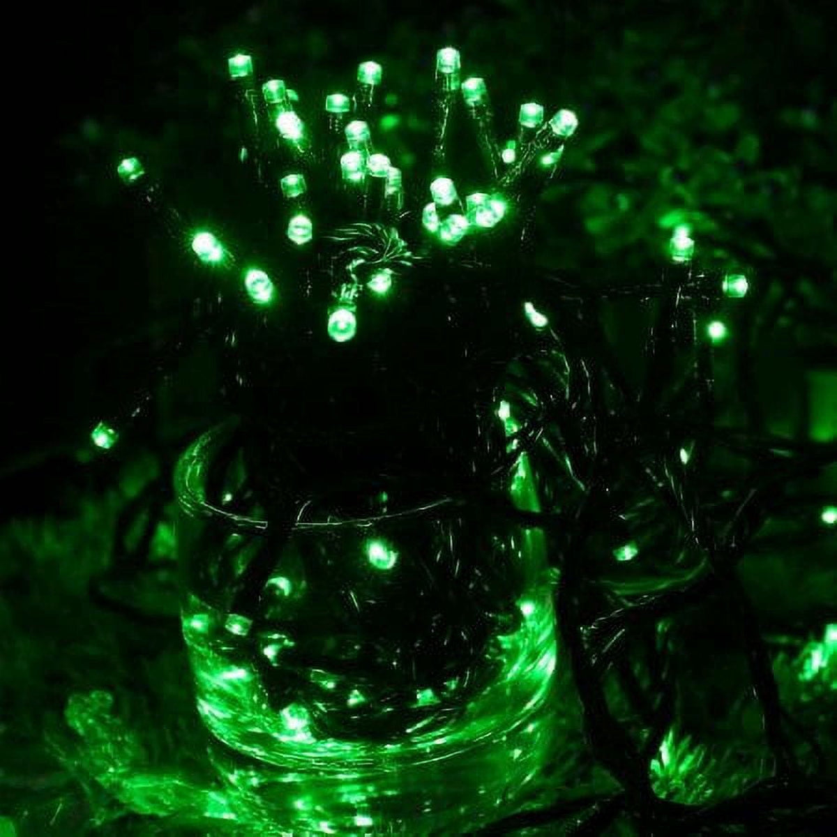 Somnr Christmas Lights Solar String Lights 72ft 200 LED Fairy Lights 8 Modes Ambiance Lighting for Outdoor Patio Lawn Landscape Garden Home Wedding (MultiColor)
