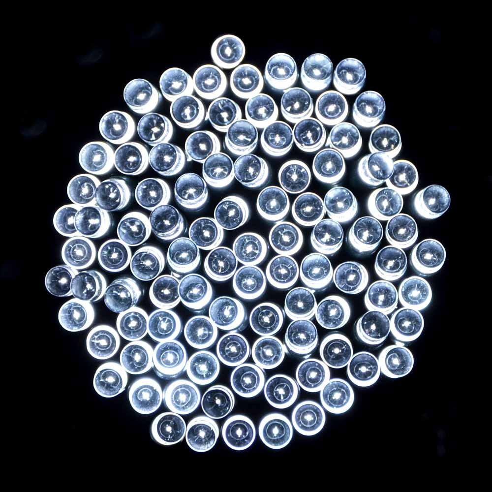 Somnr Christmas Lights Solar String Lights 72ft 200 LED Fairy Lights 8 Modes Ambiance Lighting for Outdoor Patio Lawn Landscape Garden Home Wedding (MultiColor)