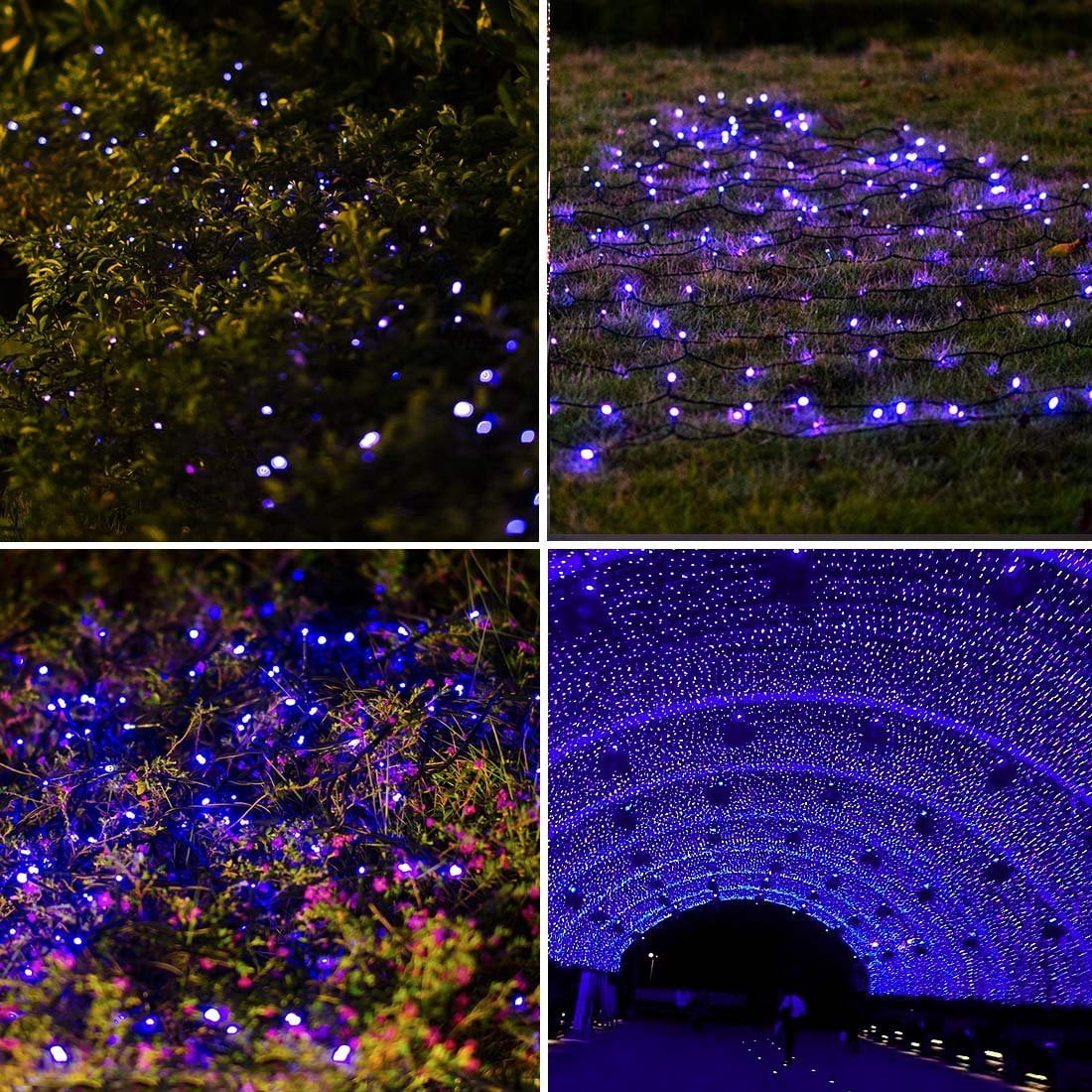 Somnr Christmas Lights Solar String Lights 72ft 200 LED Fairy Lights 8 Modes Ambiance Lighting for Outdoor Patio Lawn Landscape Garden Home Wedding (MultiColor)