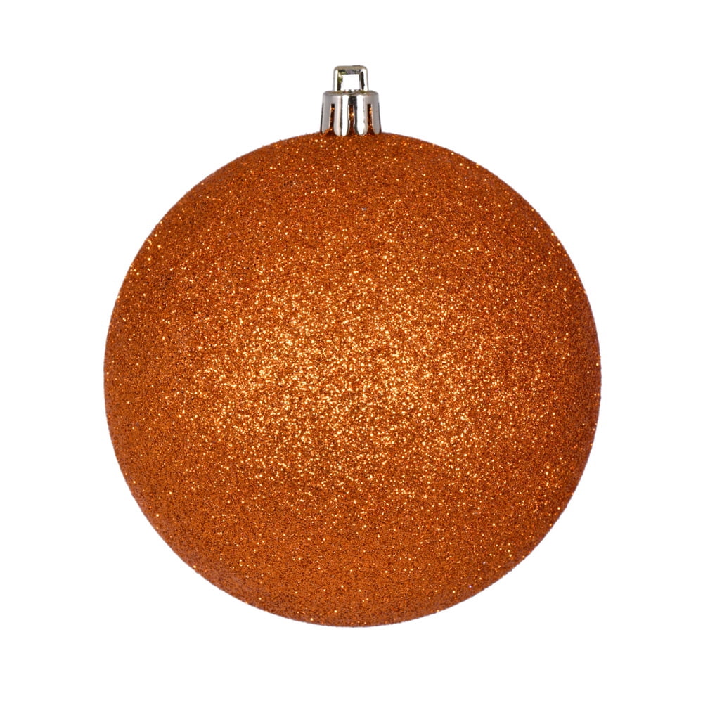 Vickerman 2.4" Orange, Black, and White Ornament Assortment, 18 per box.