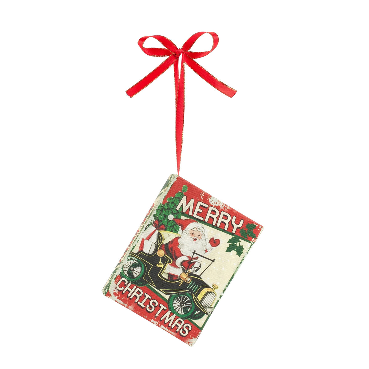 Mr. Christmas Nostalgic Musical Songbooks 3.75" Set of 4, Plays Music
