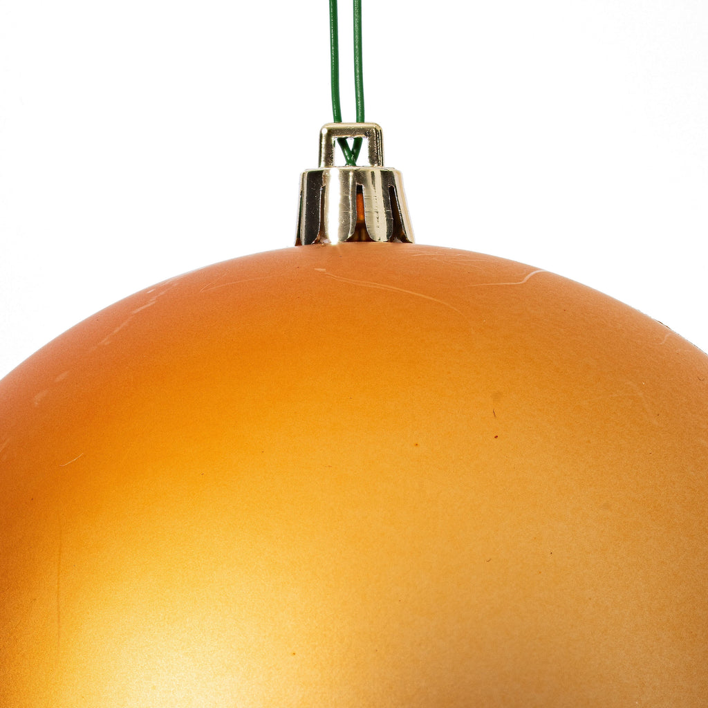 Vickerman 4.75" Midnight Blue Matte Ball Ornament, 4 per Bag