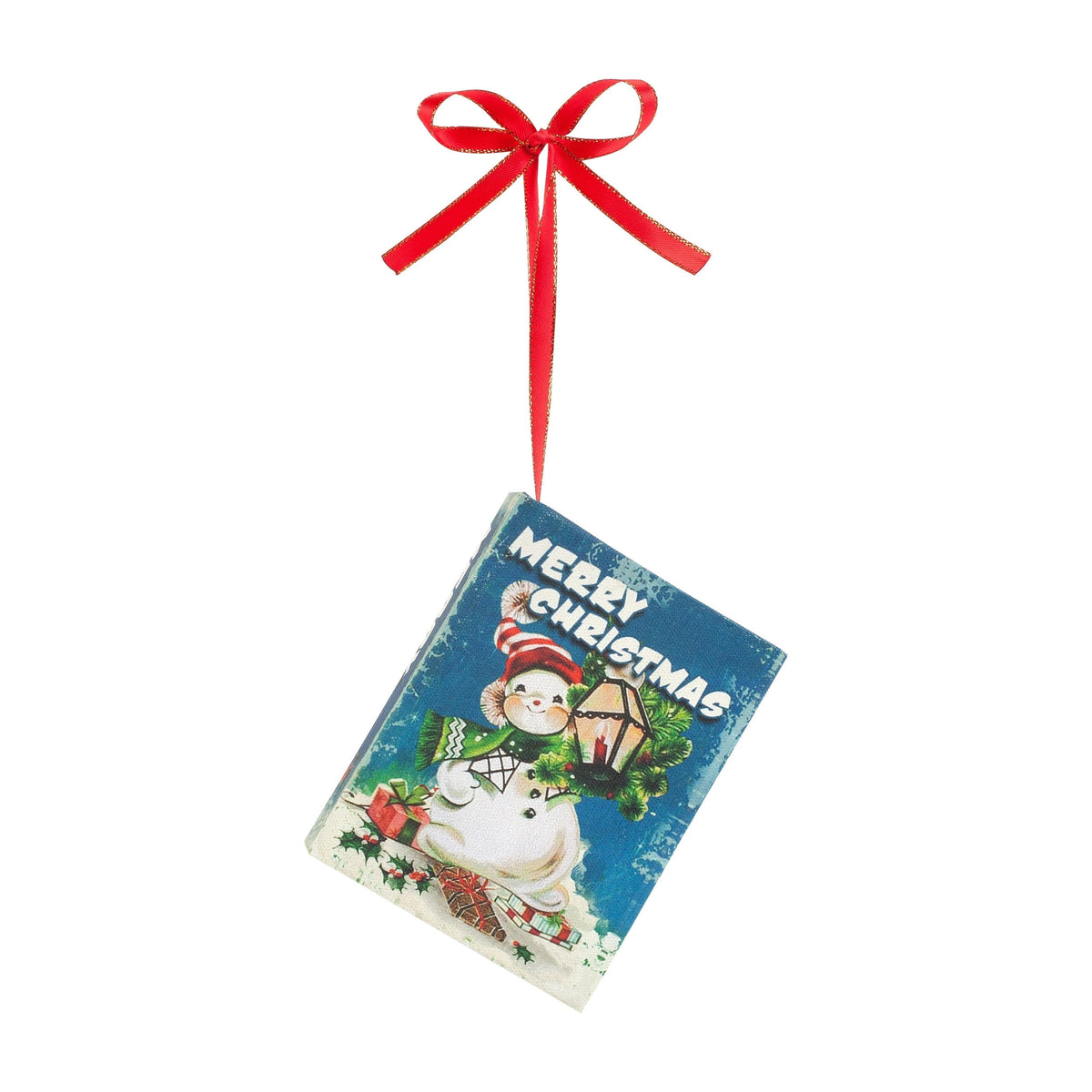 Mr. Christmas Nostalgic Musical Songbooks 3.75" Set of 4, Plays Music