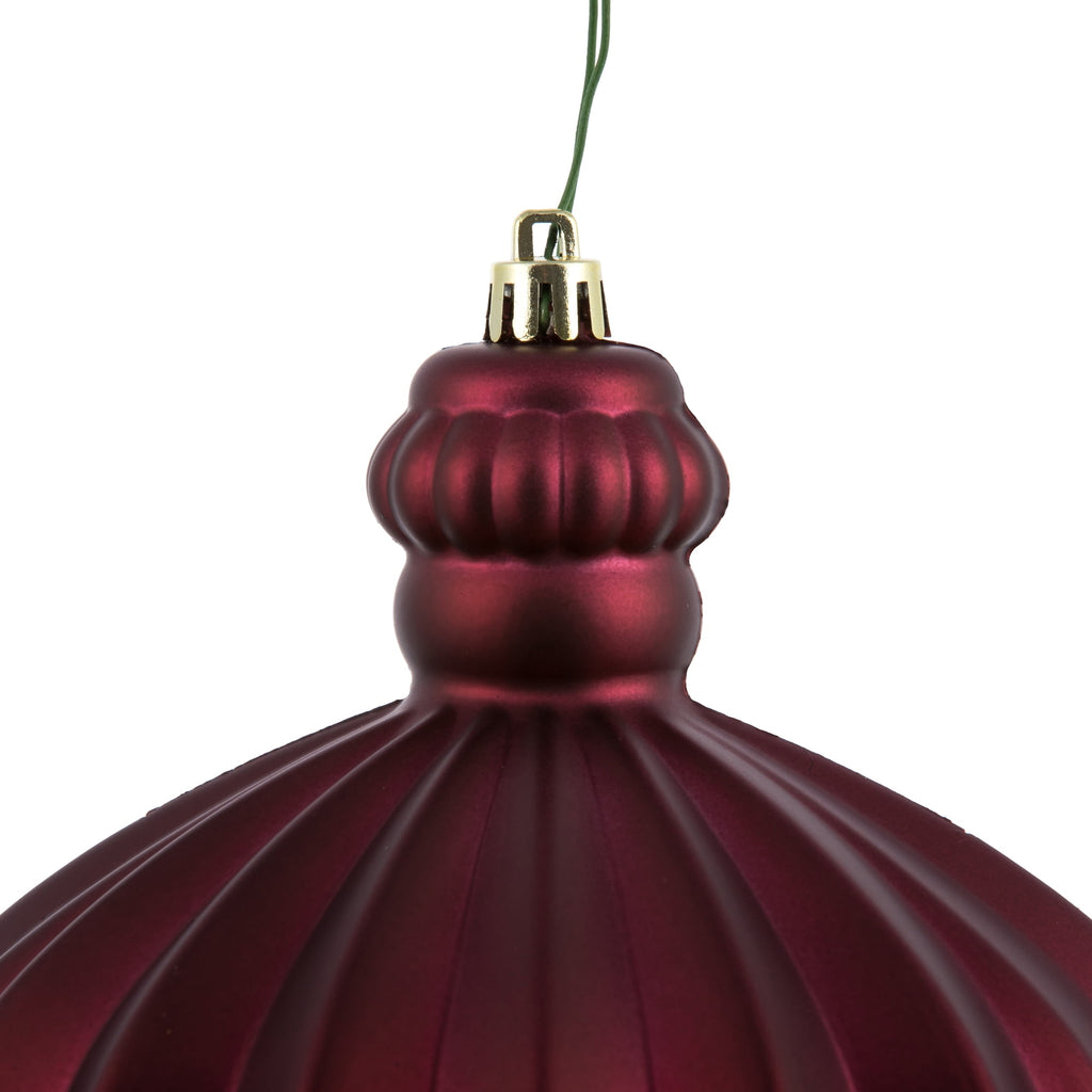 Vickerman 6" Periwinkle Matte Onion Drop 4/Bg