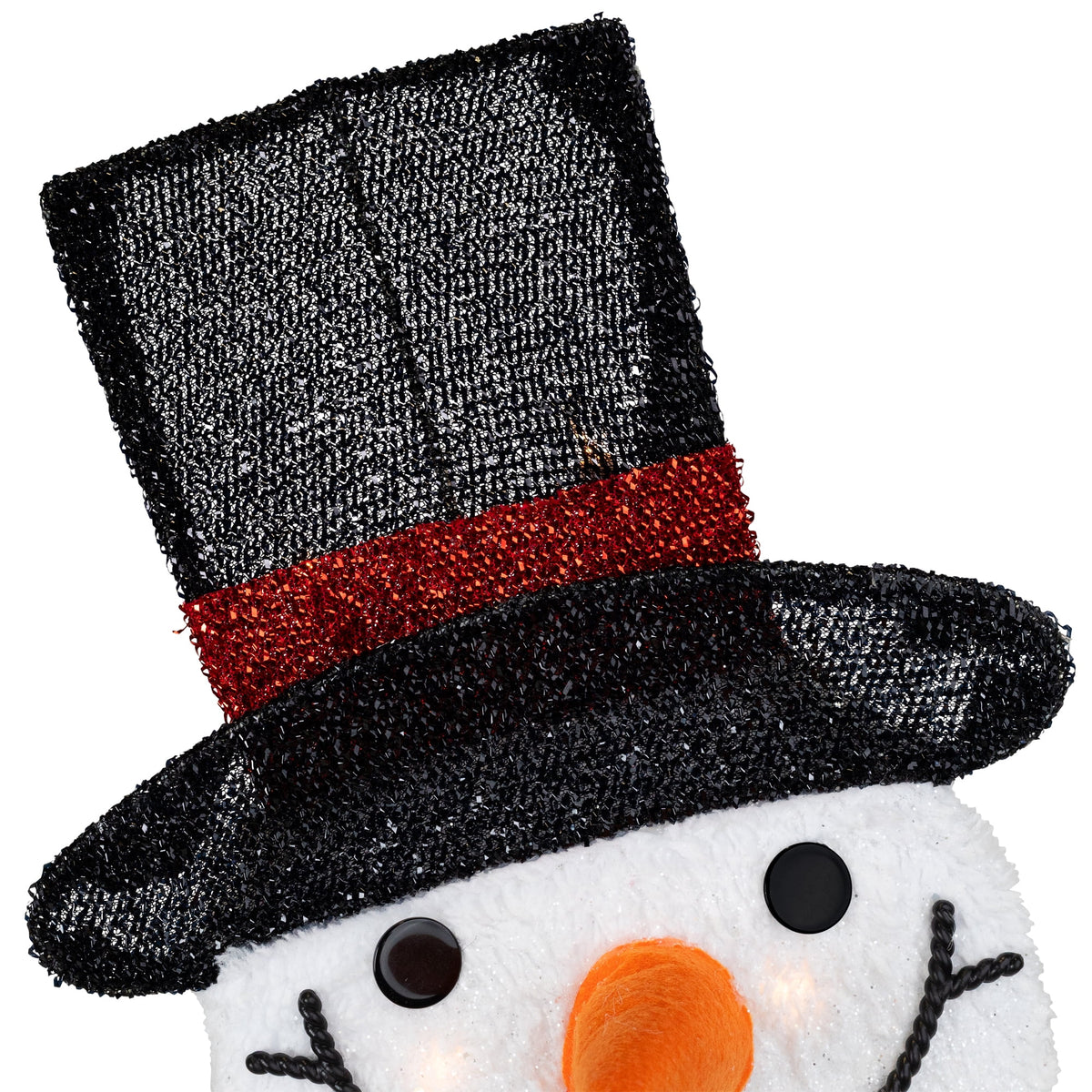 Northlight Lighted Smiling Snowman with Gifts Outdoor Christmas Decoration - 31" - Clear Lights