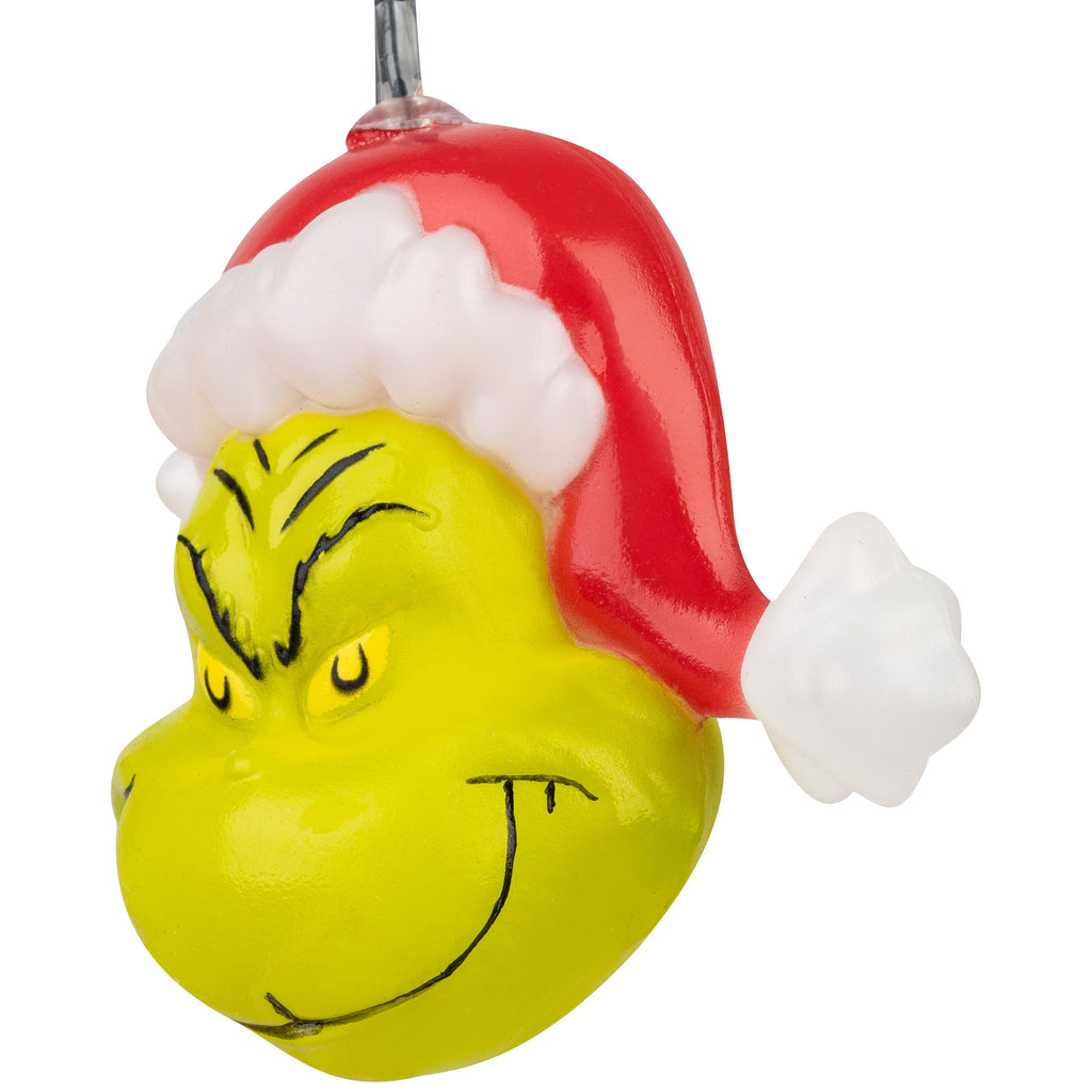 Christmas String Light Dr. Seuss' The Grinch Head Holiday Lighting by Dr. Seuss