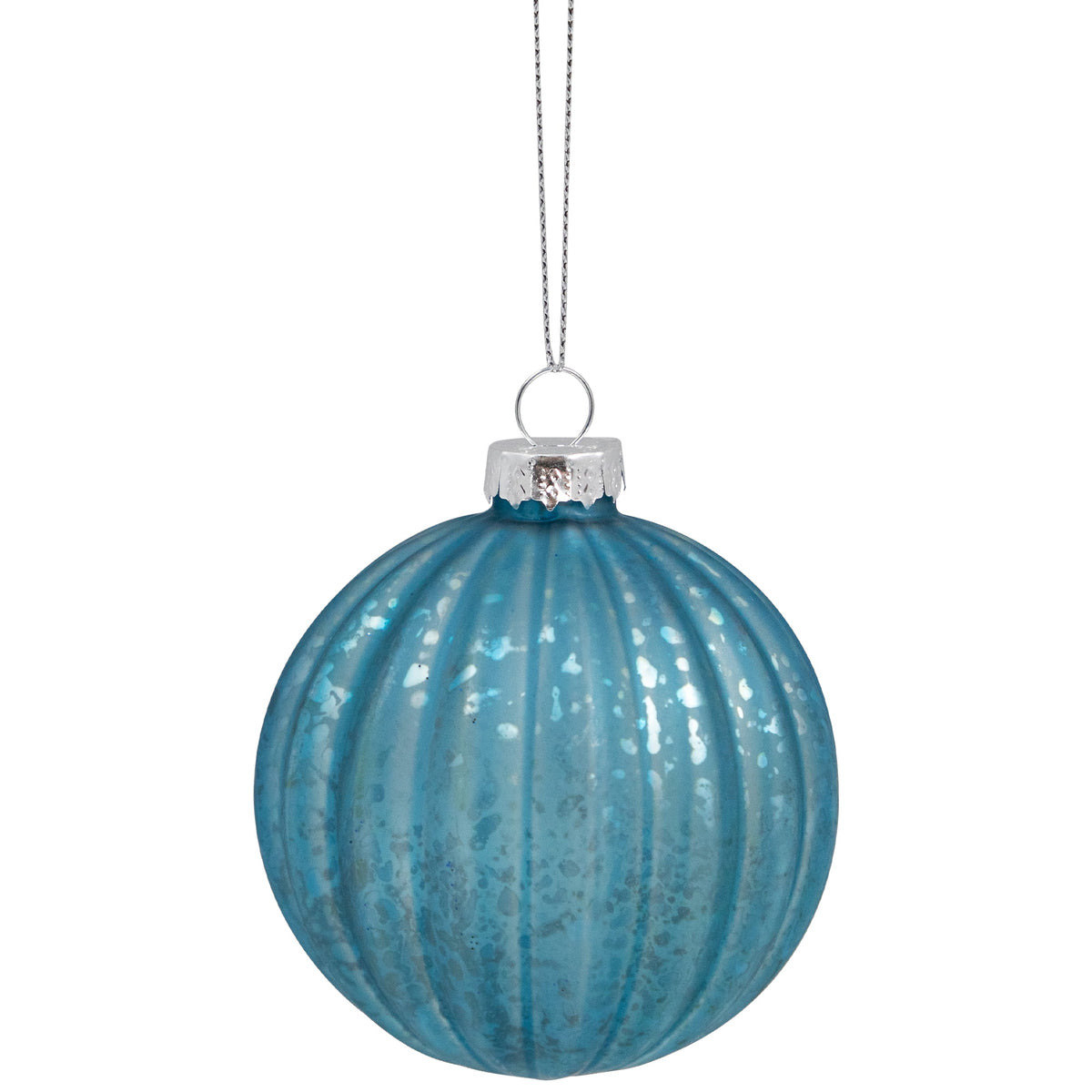 Northlight Onion and Glass Ball Christmas Ornaments - 3.25" - Royal Blue - Set of 12