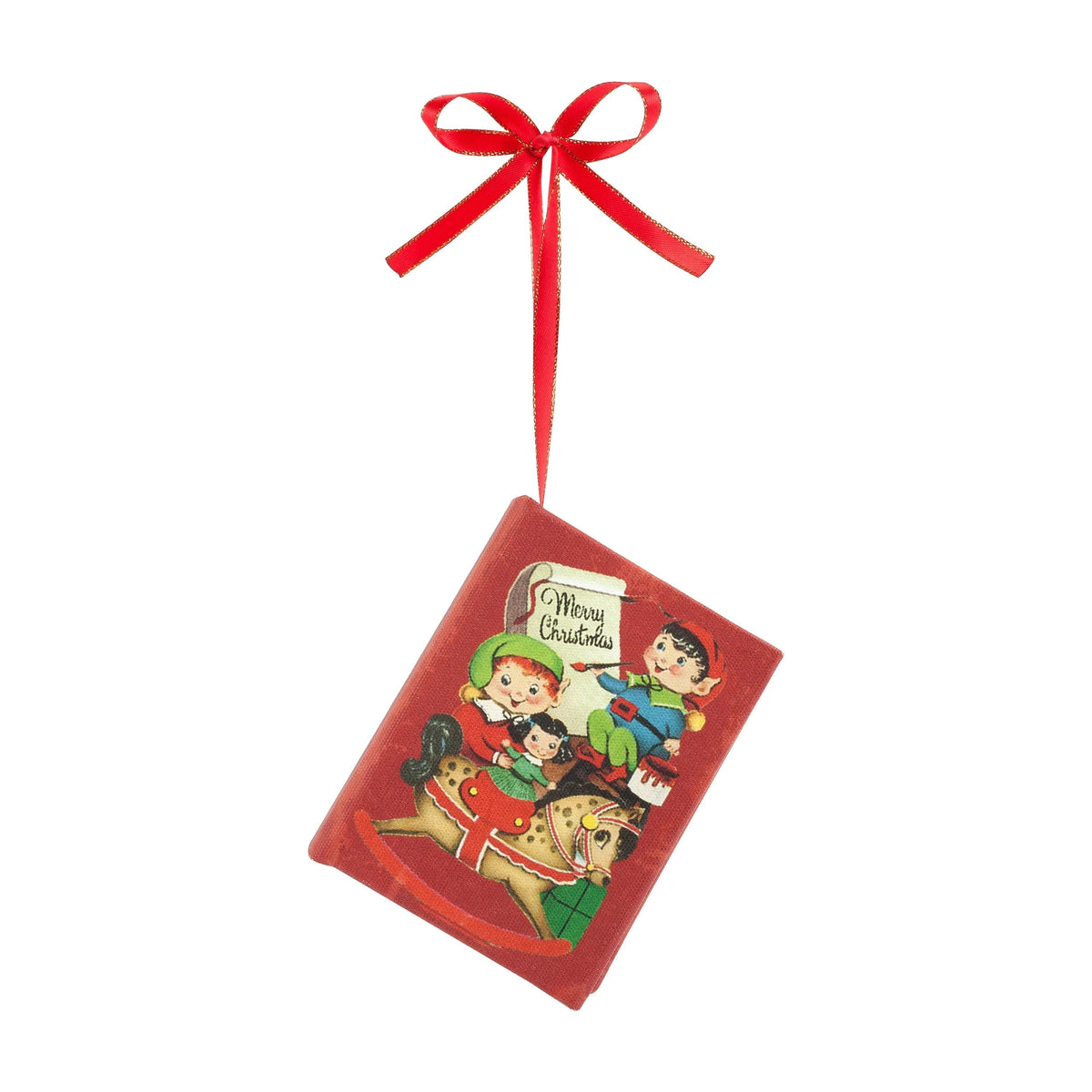 Mr. Christmas Nostalgic Musical Songbooks 3.75" Set of 4, Plays Music