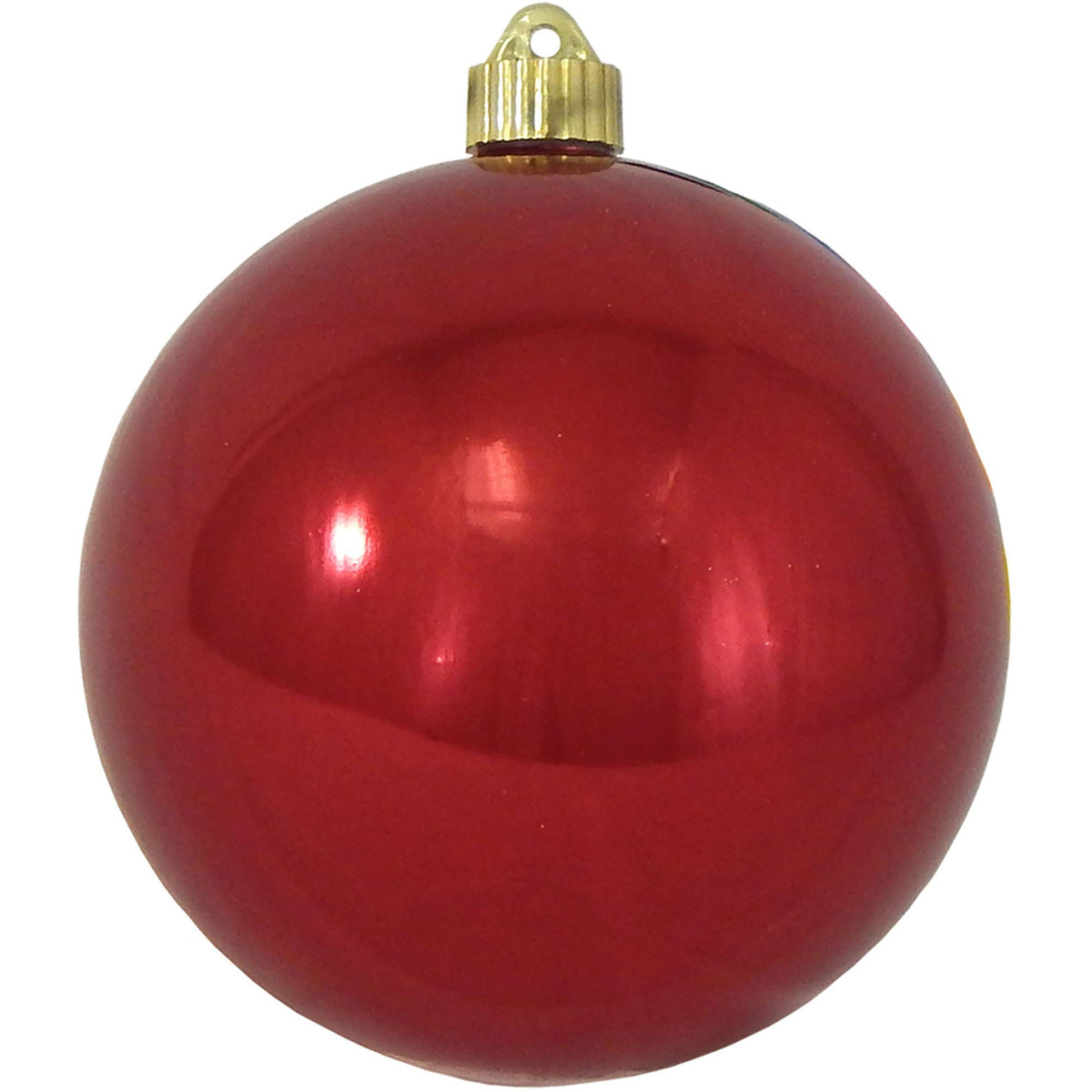 Christmas By Krebs Ornament, Large Commercial Grade Indoor and Outdoor Shatterproof Plastic, UV and Water Resistant Ball Ornament Decorations (Shiny Azure Blue, 12 inch (300mm))