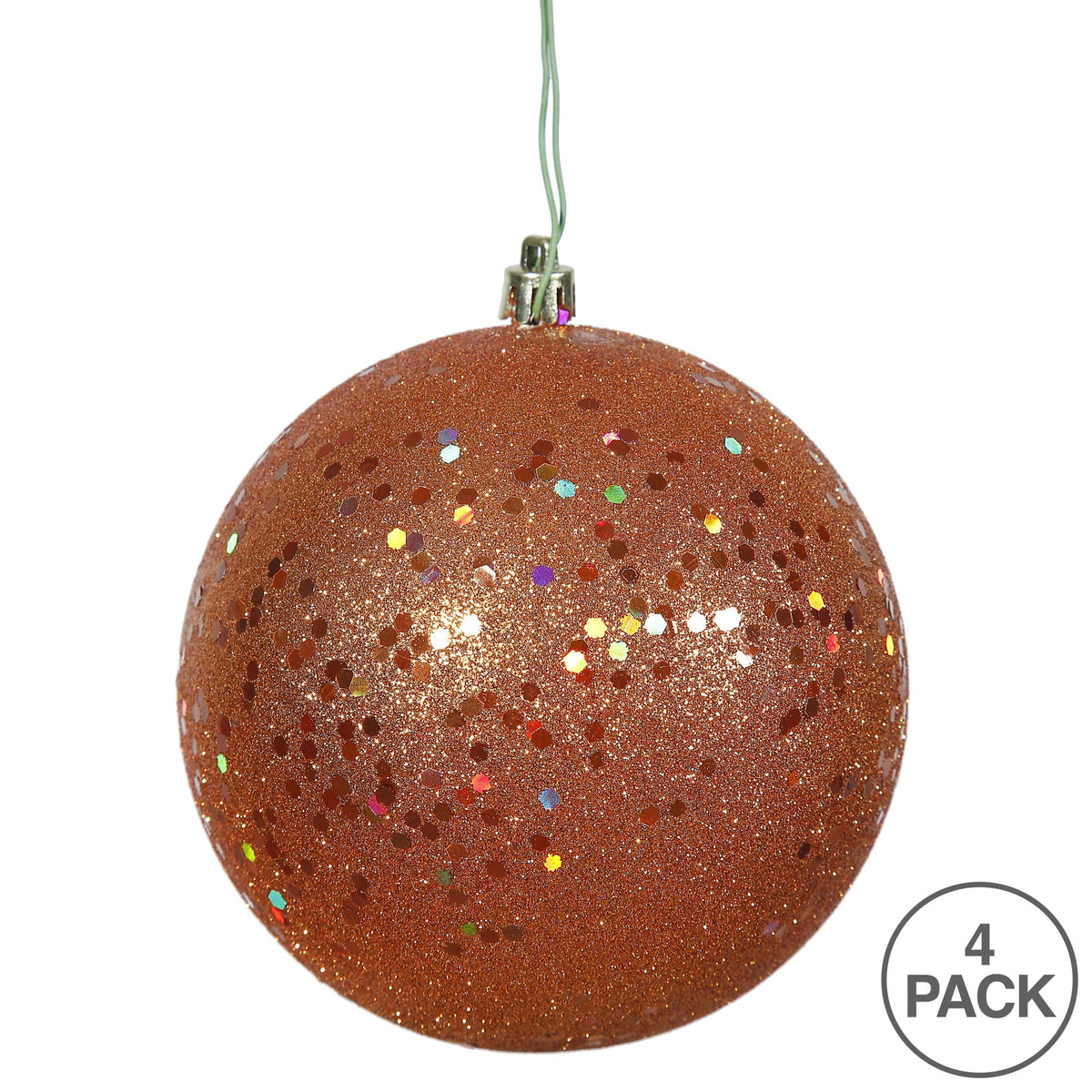 Vickerman 4.75" Midnight Blue Matte Ball Ornament, 4 per Bag