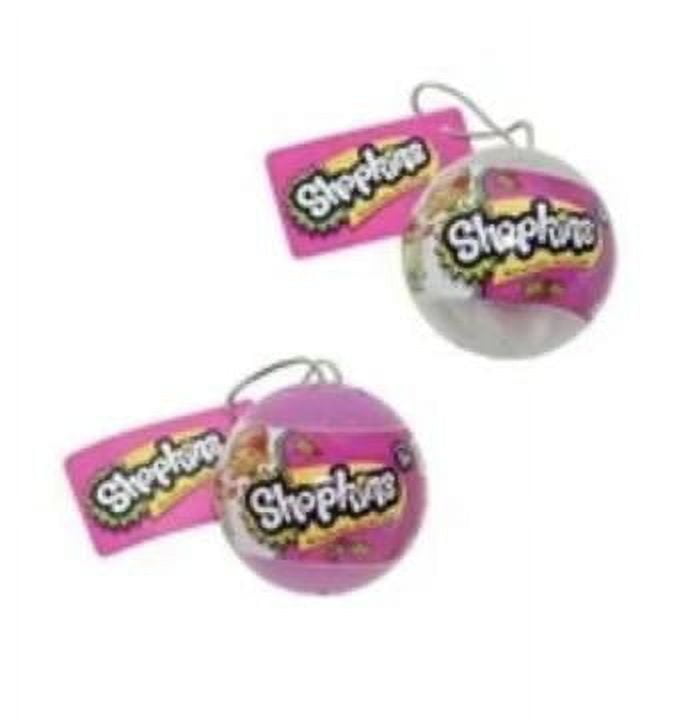 Bundle Set of 2 Shopkins Ornaments with 4 Shopkins Inside