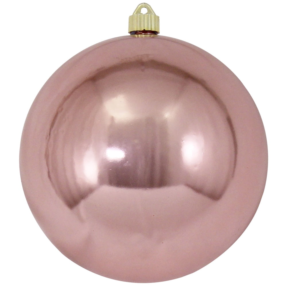 Christmas By Krebs Ornament, Large Commercial Grade Indoor and Outdoor Shatterproof Plastic, UV and Water Resistant Ball Ornament Decorations (Shiny Azure Blue, 12 inch (300mm))