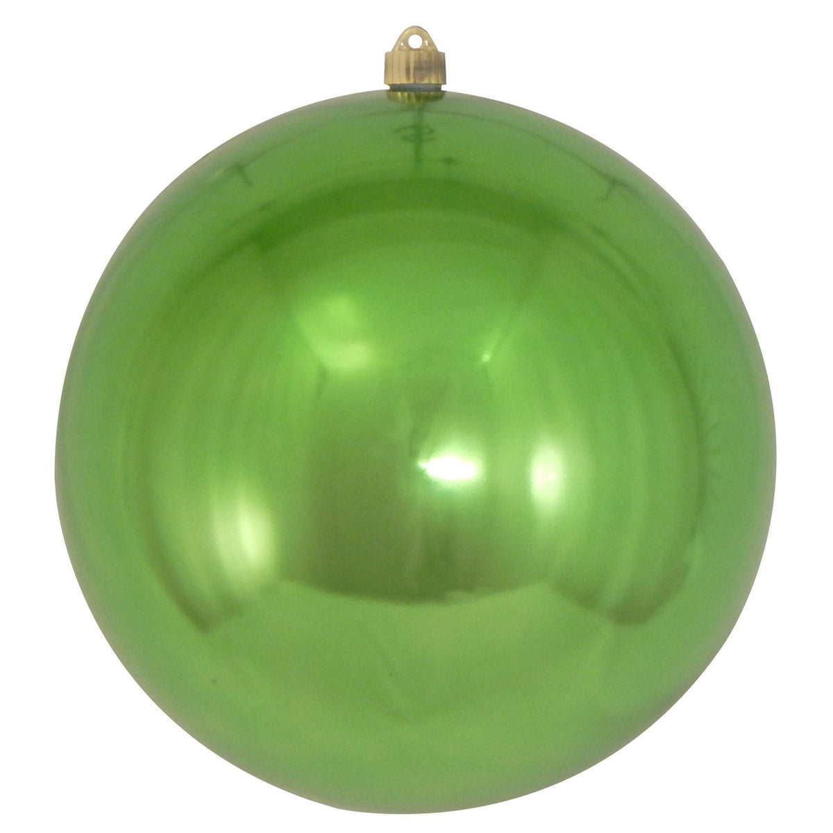 Christmas By Krebs Ornament, Large Commercial Grade Indoor and Outdoor Shatterproof Plastic, UV and Water Resistant Ball Ornament Decorations (Shiny Azure Blue, 12 inch (300mm))