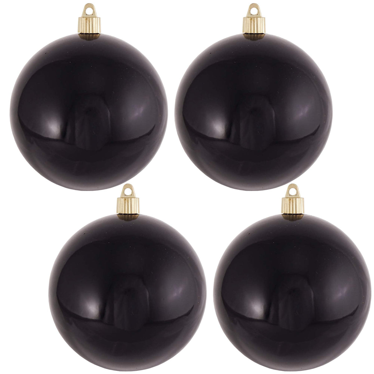 Christmas By Krebs Ornament, Large Commercial Grade Indoor and Outdoor Shatterproof Plastic, UV and Water Resistant Ball Ornament Decorations (Shiny Azure Blue, 12 inch (300mm))