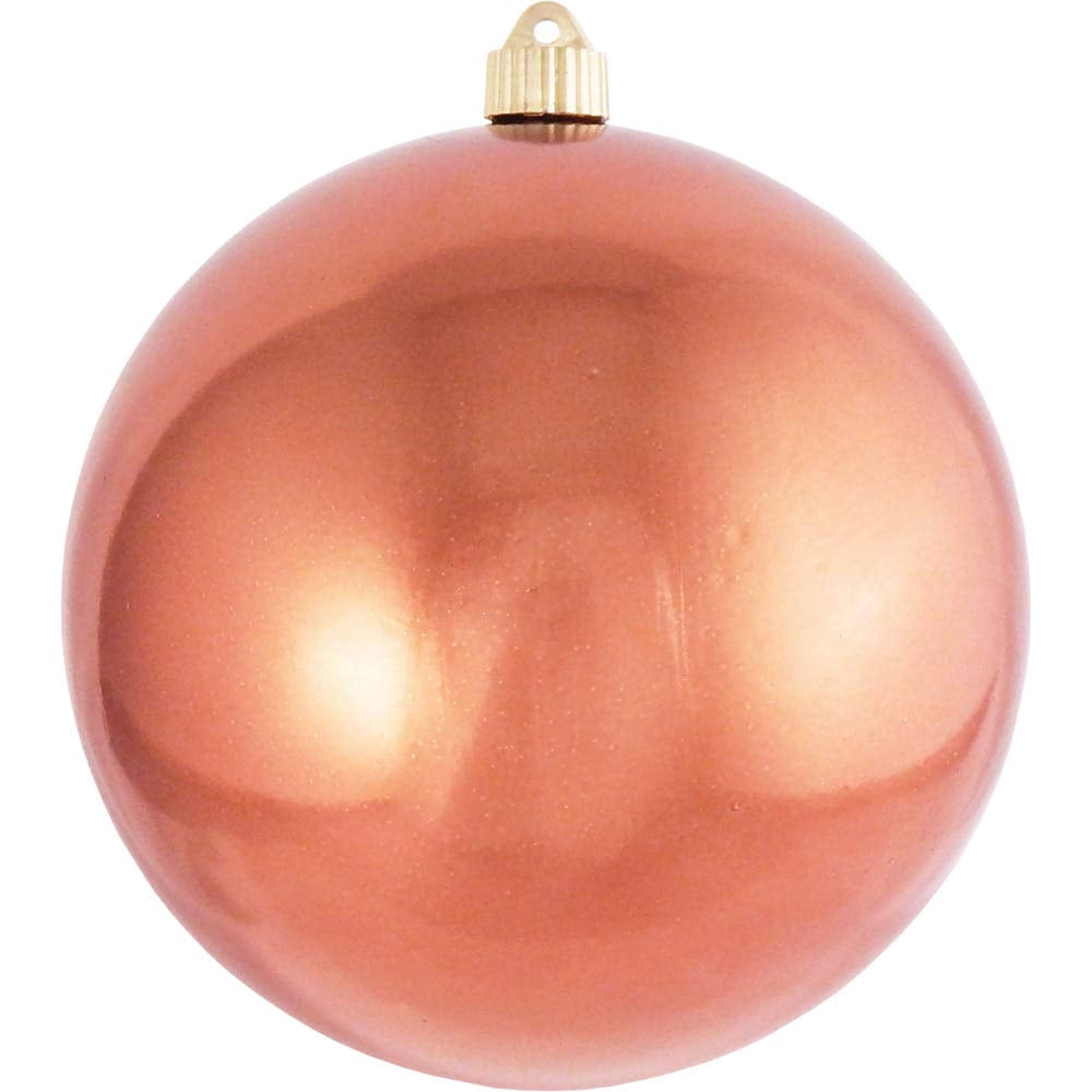 Christmas By Krebs Ornament, Large Commercial Grade Indoor and Outdoor Shatterproof Plastic, UV and Water Resistant Ball Ornament Decorations (Shiny Azure Blue, 12 inch (300mm))