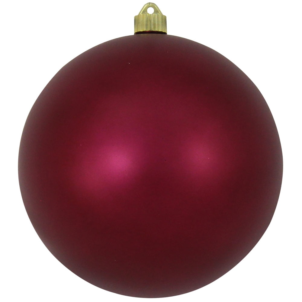Christmas By Krebs Ornament, Large Commercial Grade Indoor and Outdoor Shatterproof Plastic, UV and Water Resistant Ball Ornament Decorations (Shiny Azure Blue, 12 inch (300mm))
