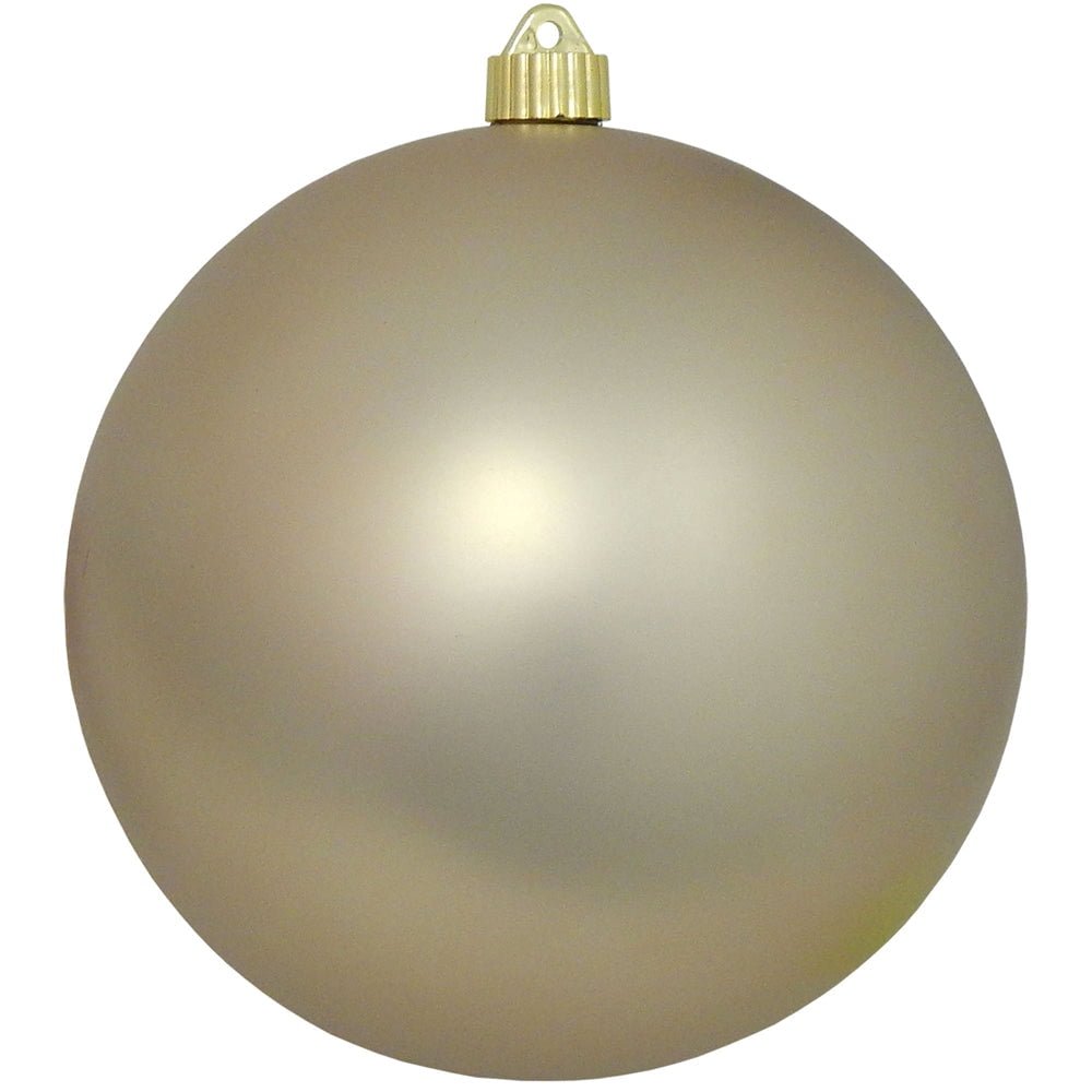 Christmas By Krebs Ornament, Large Commercial Grade Indoor and Outdoor Shatterproof Plastic, UV and Water Resistant Ball Ornament Decorations (Shiny Azure Blue, 12 inch (300mm))