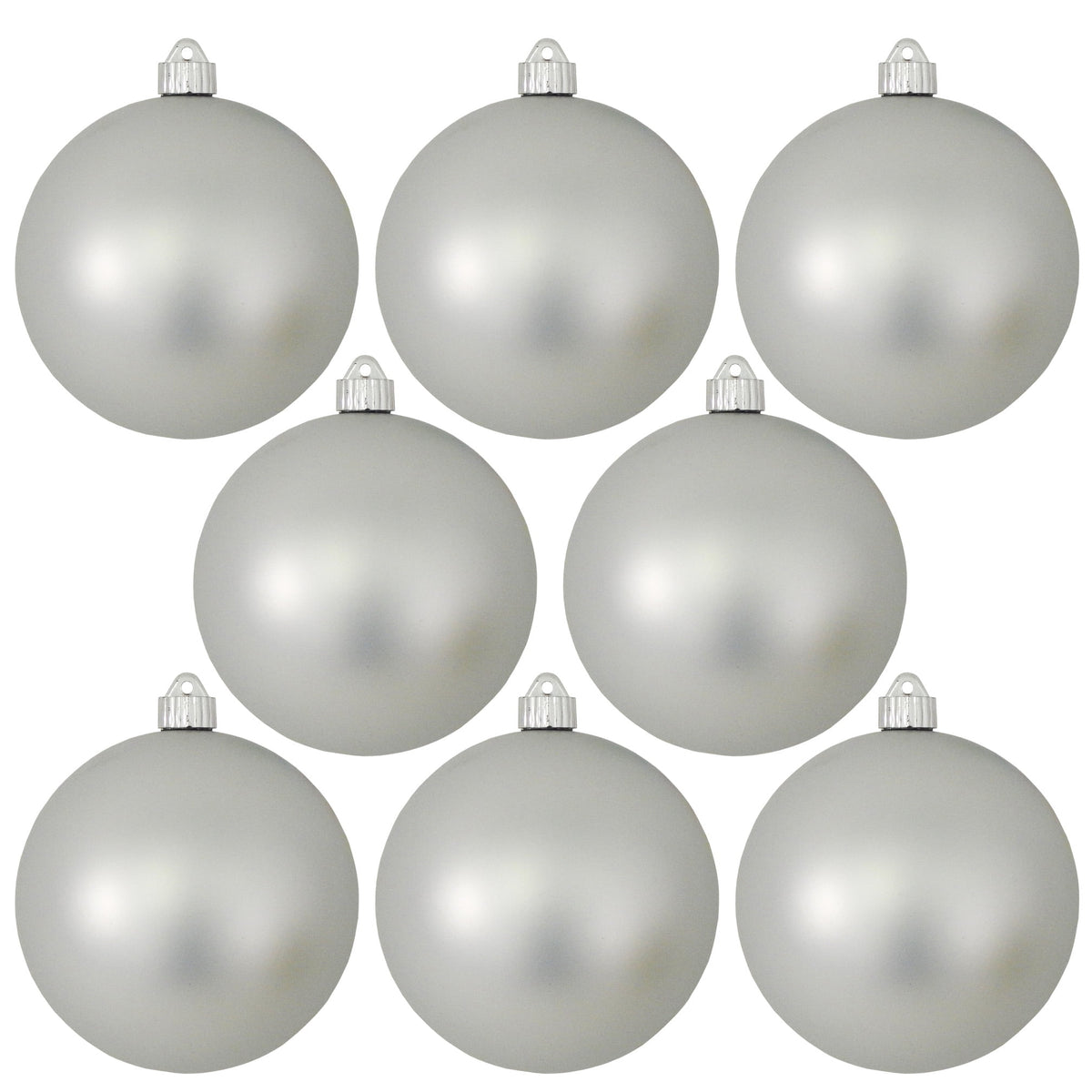 Christmas By Krebs Ornament, Large Commercial Grade Indoor and Outdoor Shatterproof Plastic, UV and Water Resistant Ball Ornament Decorations (Shiny Azure Blue, 12 inch (300mm))