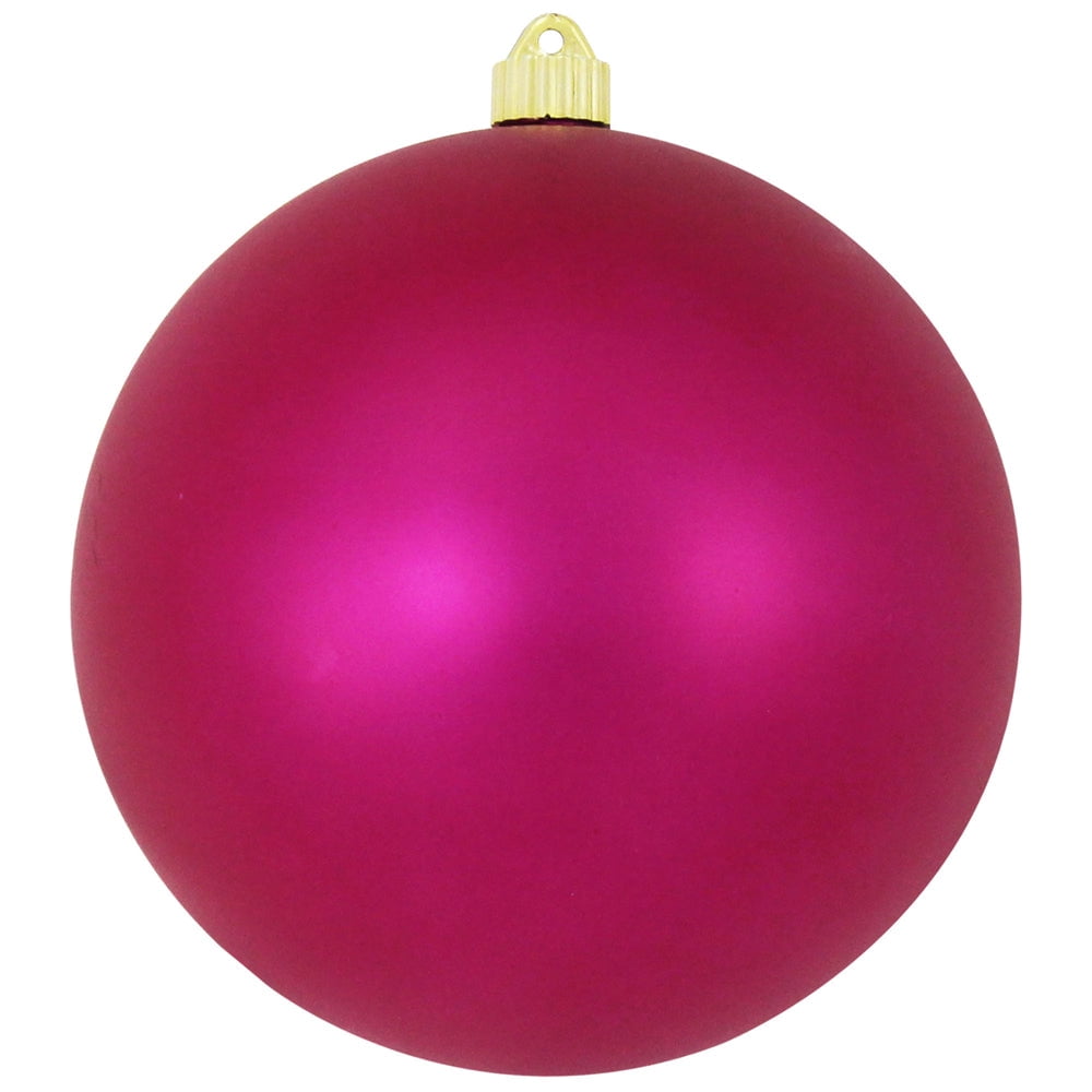 Christmas By Krebs Ornament, Large Commercial Grade Indoor and Outdoor Shatterproof Plastic, UV and Water Resistant Ball Ornament Decorations (Shiny Azure Blue, 12 inch (300mm))