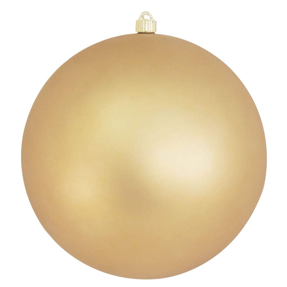 Christmas By Krebs Ornament, Large Commercial Grade Indoor and Outdoor Shatterproof Plastic, UV and Water Resistant Ball Ornament Decorations (Shiny Azure Blue, 12 inch (300mm))