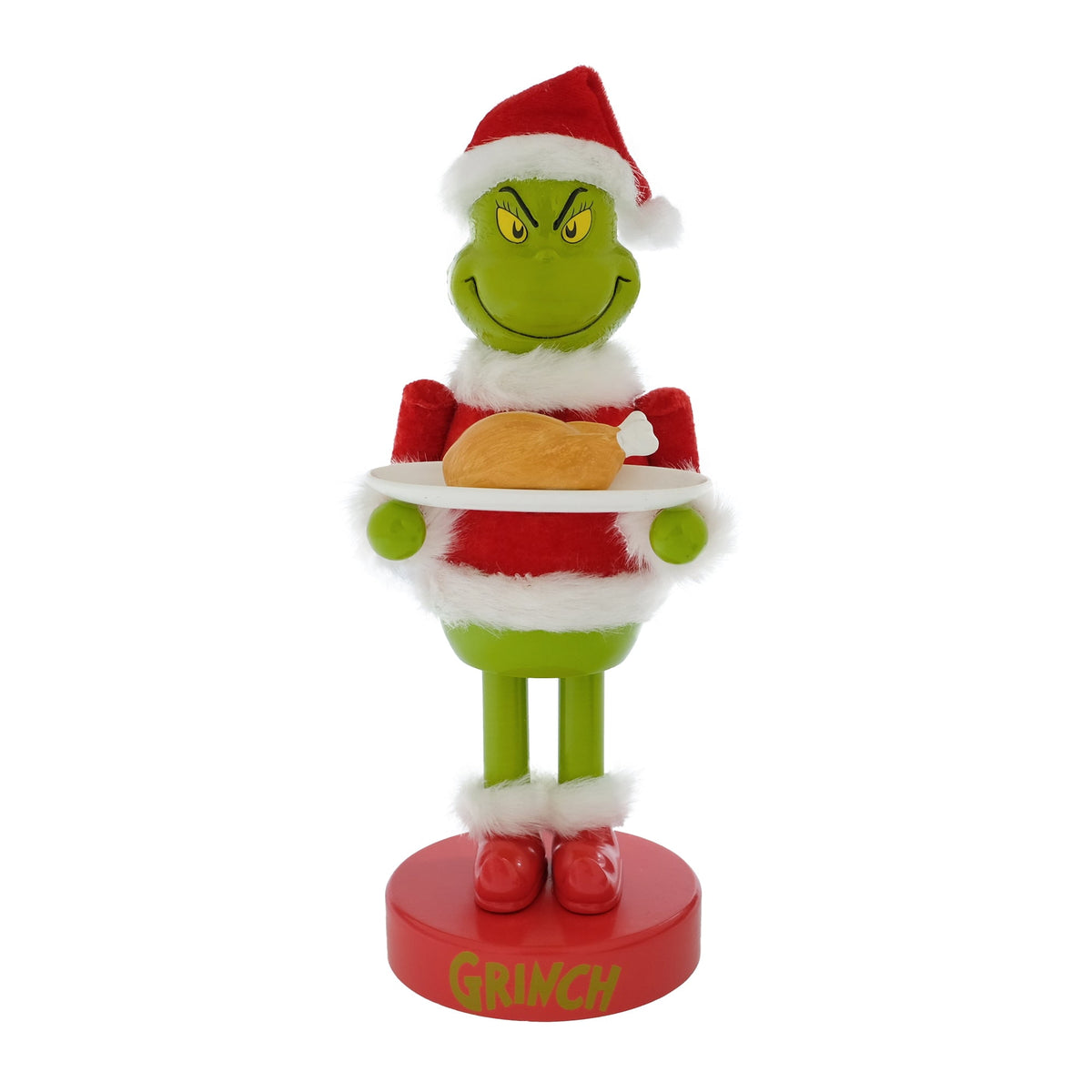 Dr Suess 11-inch The Grinch who Stole Christmas with Turkey Nutcracker