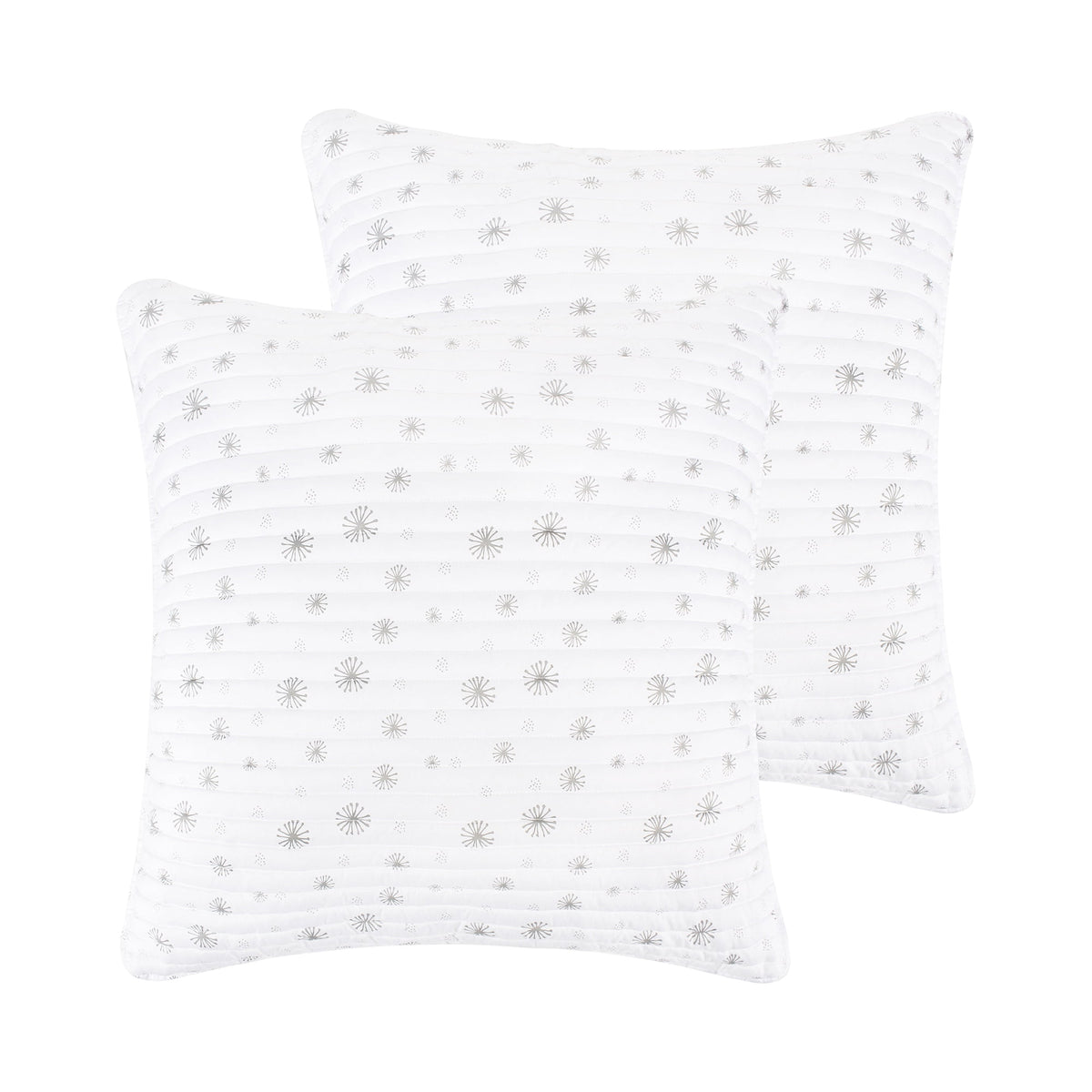 Levtex Home - Northern Star Quilt Set - Full/Queen Quilt + Two Standard Pillow Shams - Christmas Tree - Black and White - Quilt Size (88x92in.) and Pillow Sham Size (26x20in.) - Reversible