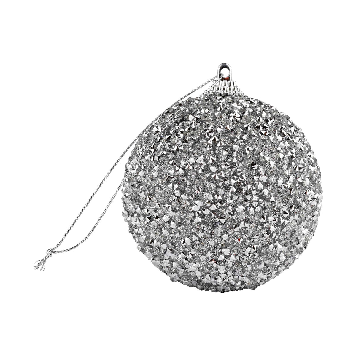 Luminous Tree Ornaments, Set of 6 - Charcoal