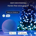 Twinkly Tree Topper, Bright Christmas Tree Topper, Star Topper with 76 Mappable RGB LEDs, USB Type C, Smart Multicolor LED Lights, Compatible with Alexa and Google Home, App Mappin