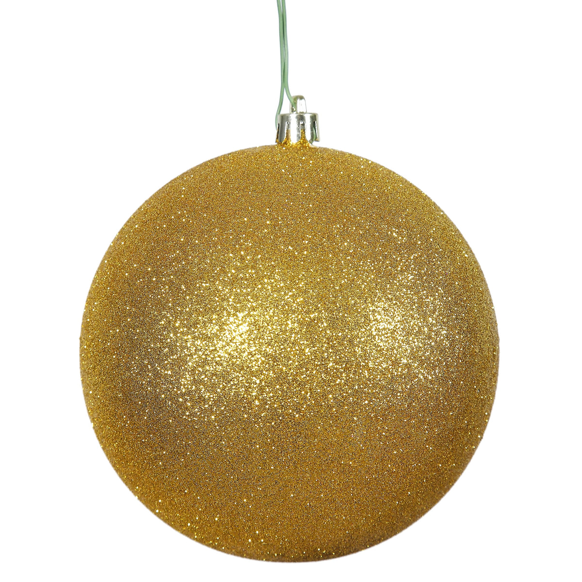 Vickerman 10" Sea Foam Candy Ball Ornament