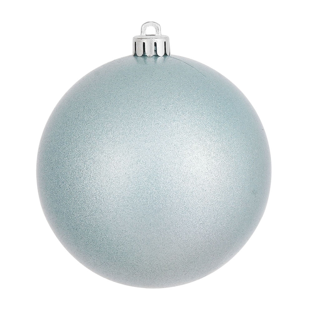 Vickerman 10" Sea Foam Candy Ball Ornament
