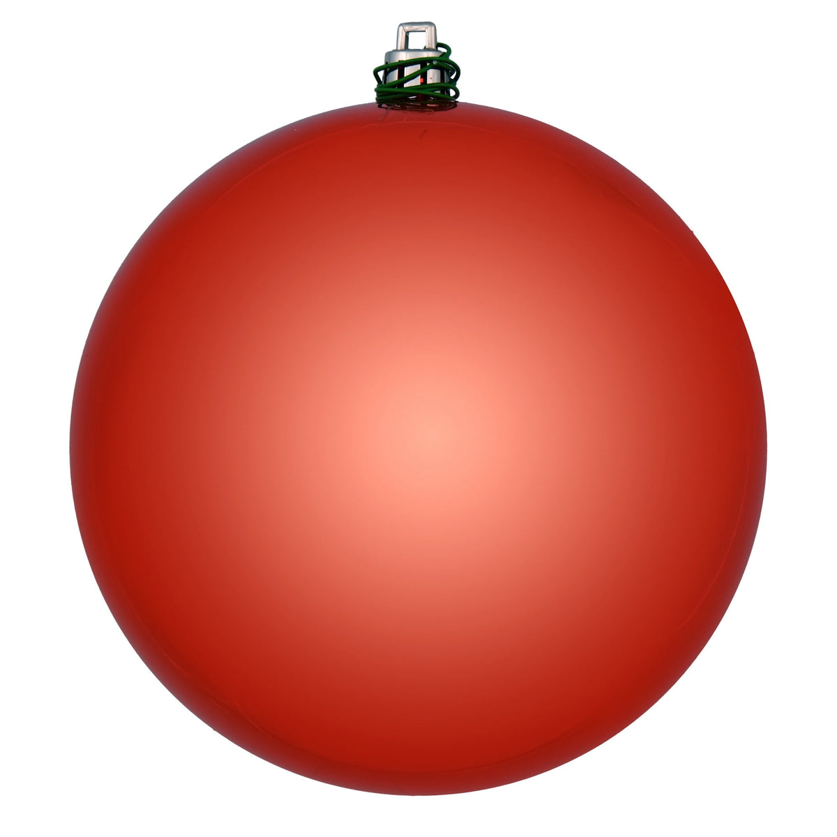 Vickerman 10" Sea Foam Candy Ball Ornament