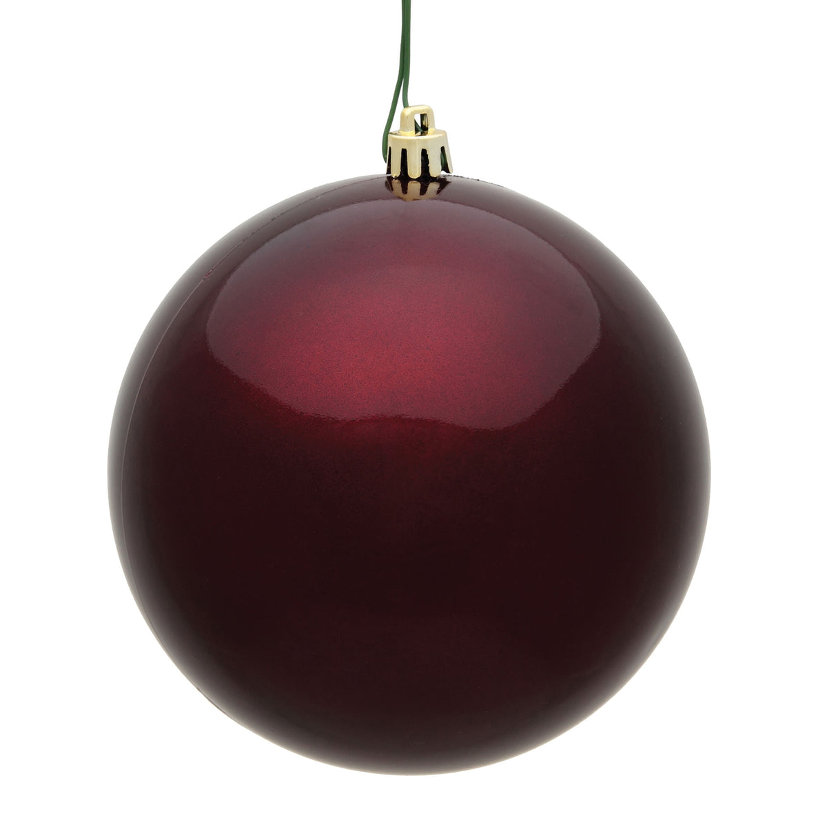 Vickerman 10" Sea Foam Candy Ball Ornament