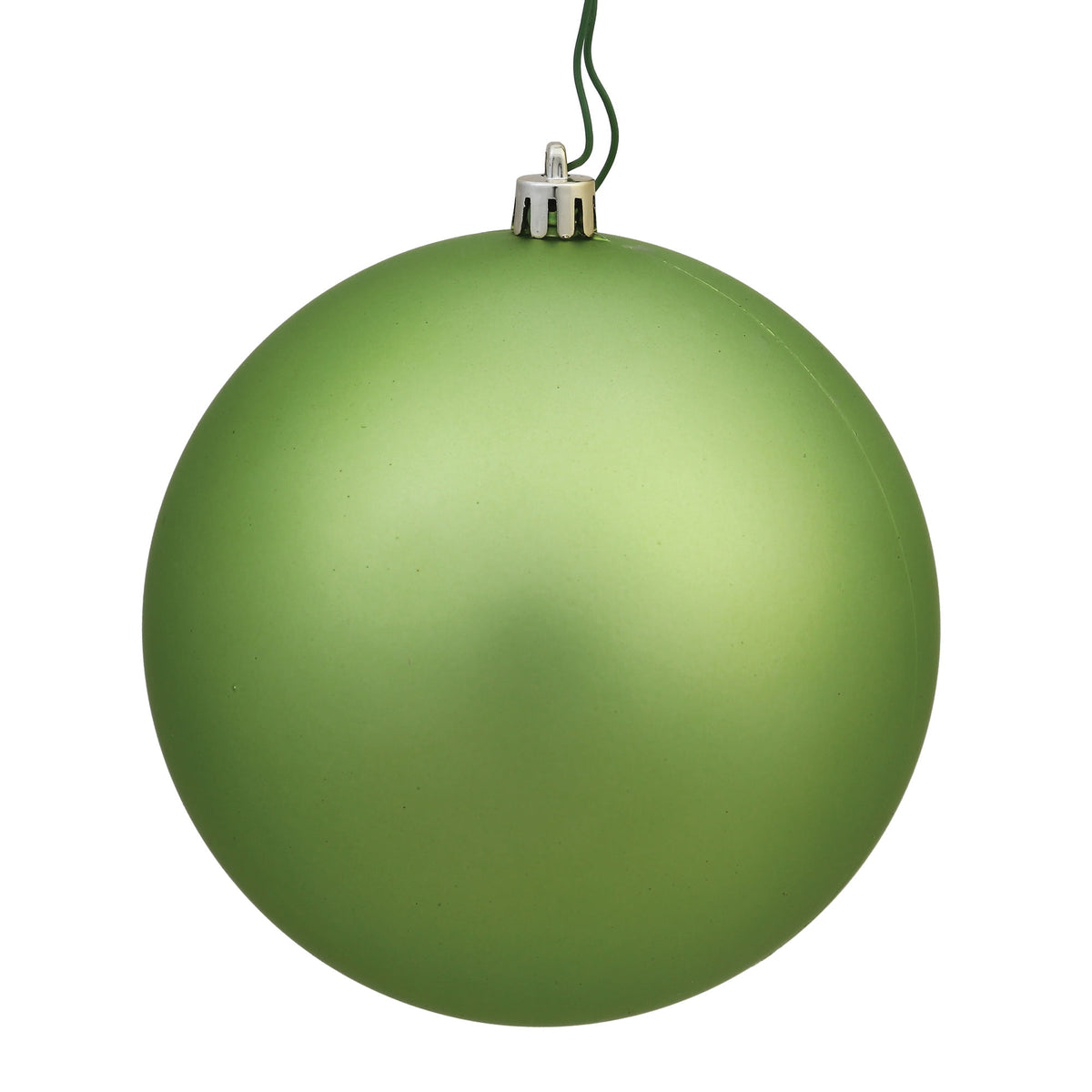 Vickerman 10" Sea Foam Candy Ball Ornament