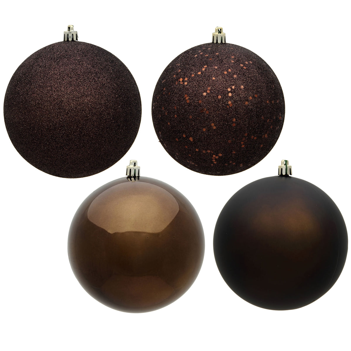 10" CopperGold Matte Ball UV Drilled Cap