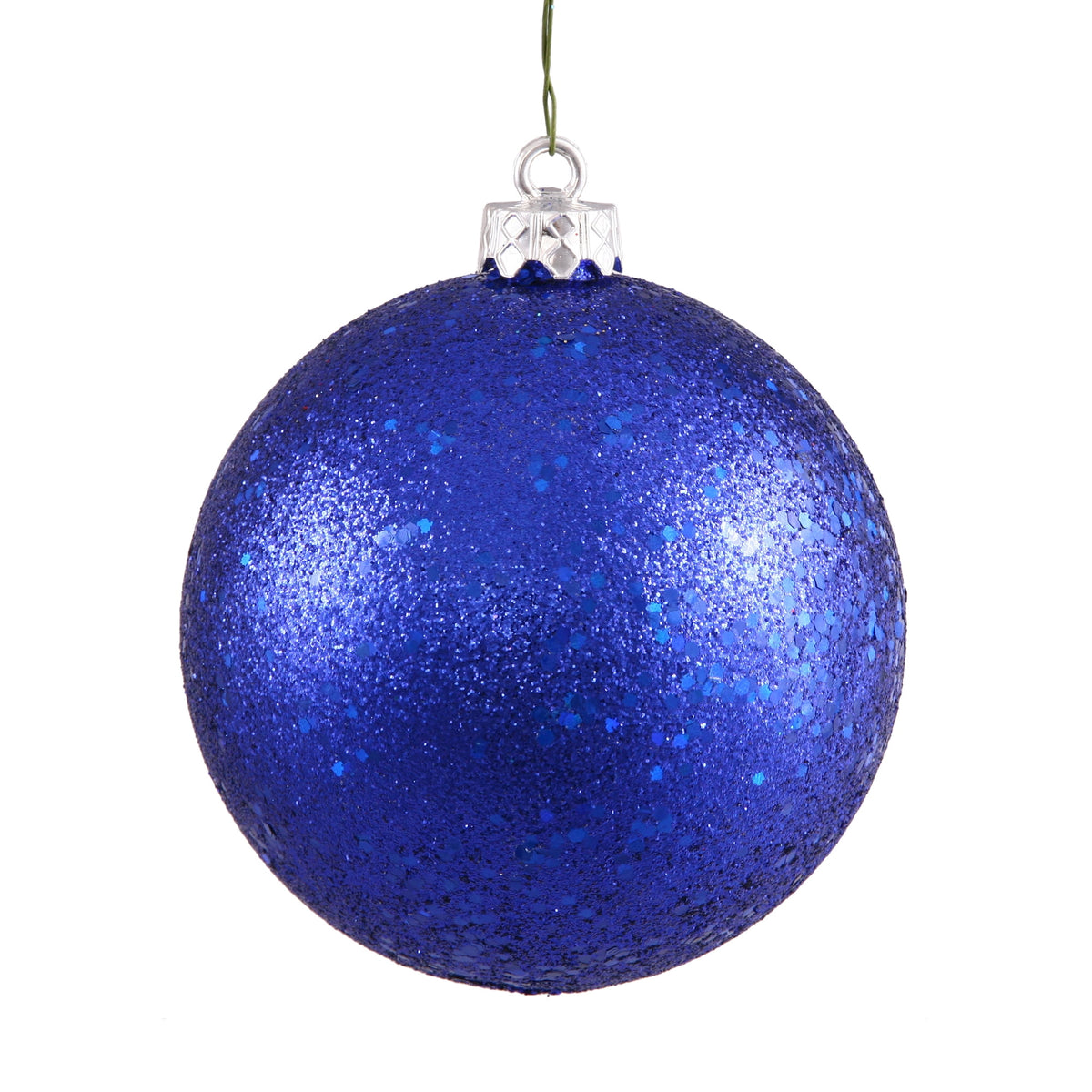 Vickerman 10" Sea Foam Candy Ball Ornament