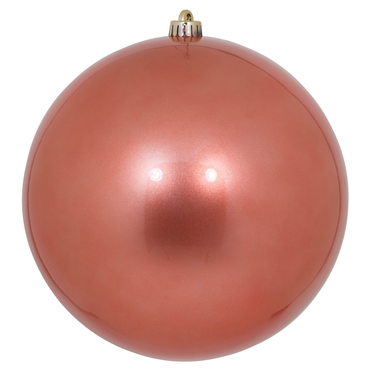 Vickerman 10" Sea Foam Candy Ball Ornament