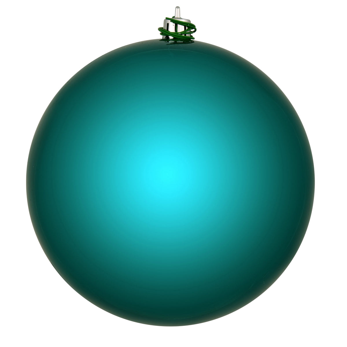 Vickerman 10" Sea Foam Candy Ball Ornament
