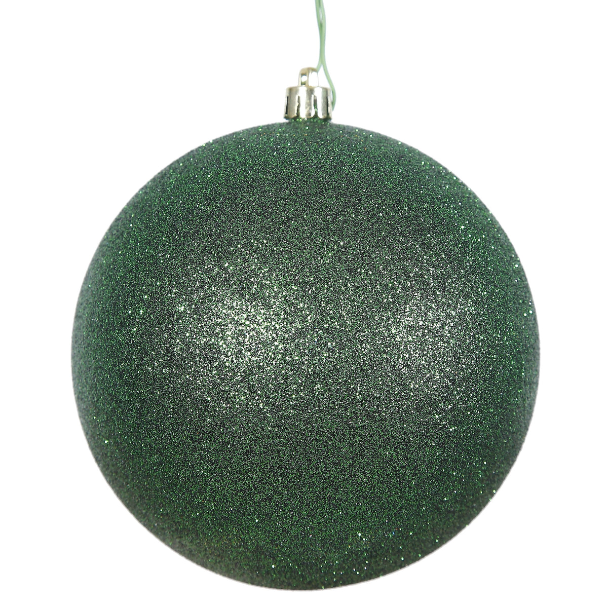 Vickerman 10" Sea Foam Candy Ball Ornament