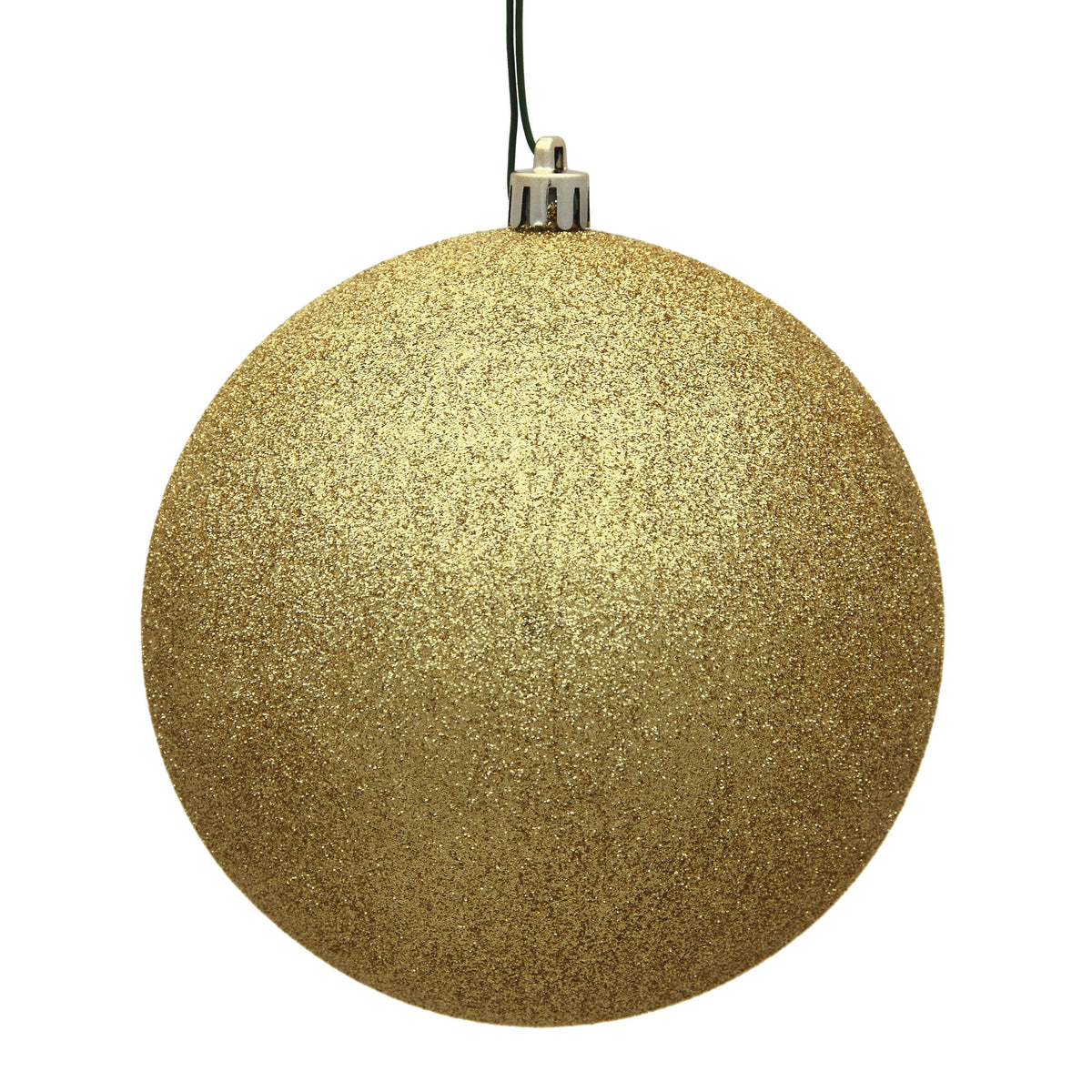 Vickerman 10" Sea Foam Candy Ball Ornament
