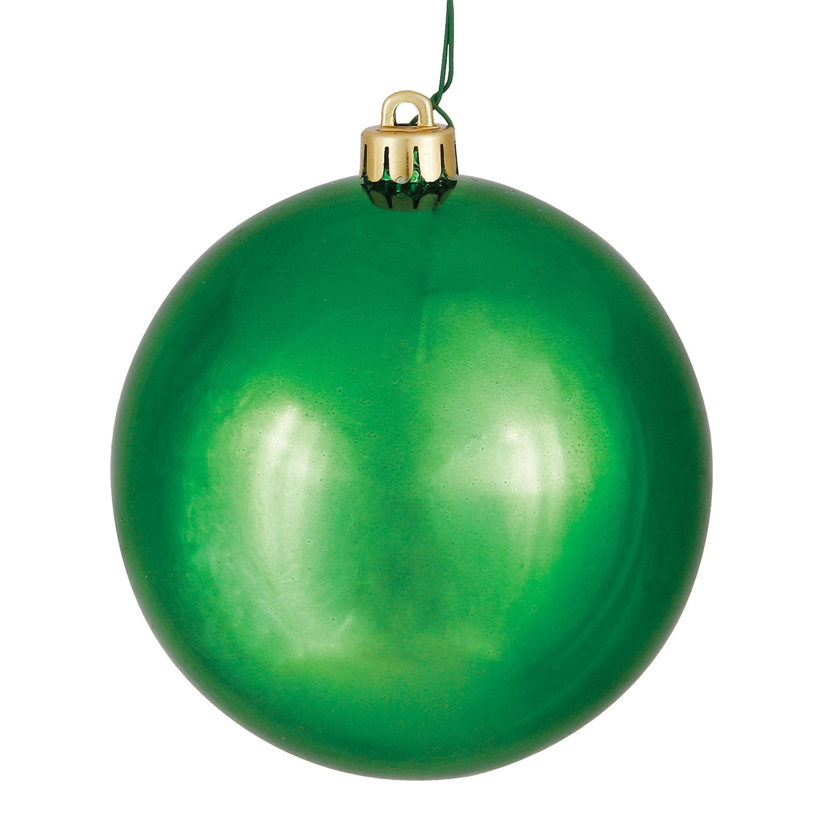 Vickerman 10" Sea Foam Candy Ball Ornament