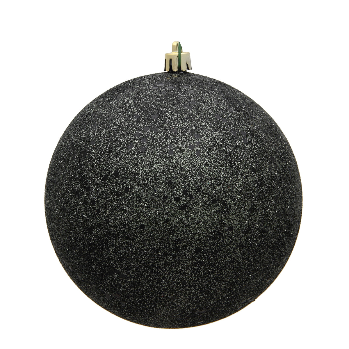 Vickerman 10" Sea Foam Candy Ball Ornament