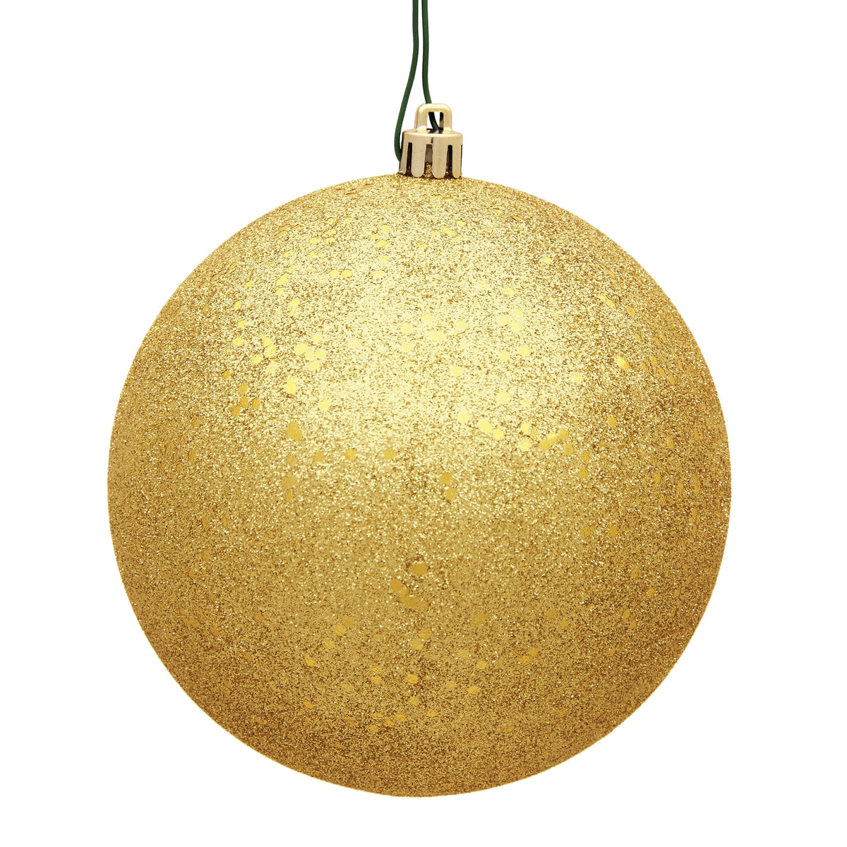 10" CopperGold Matte Ball UV Drilled Cap