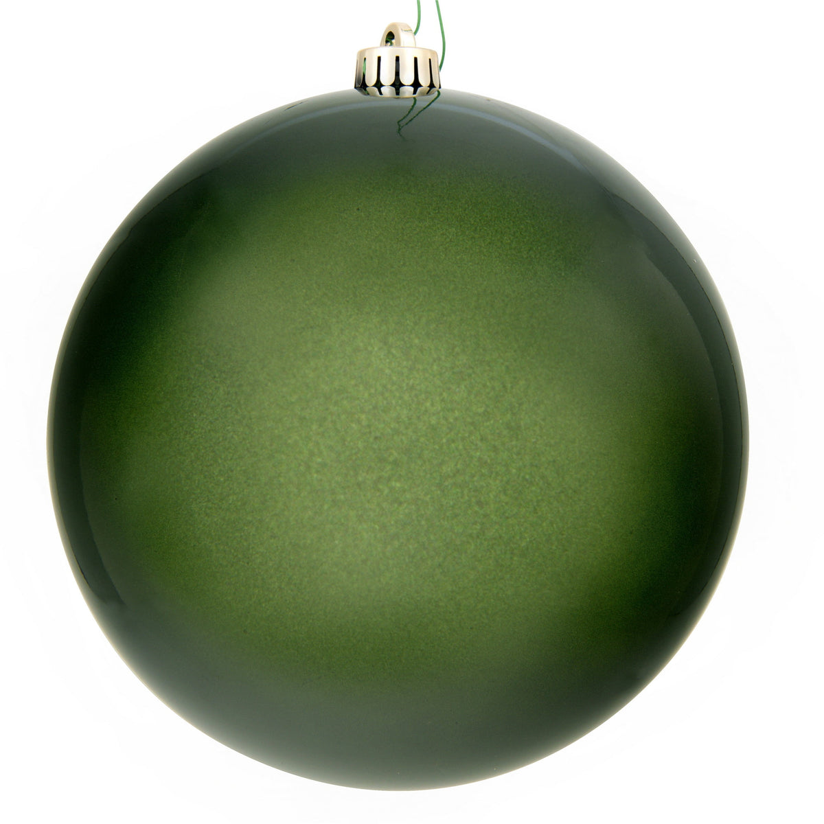 Vickerman 10" Sea Foam Candy Ball Ornament