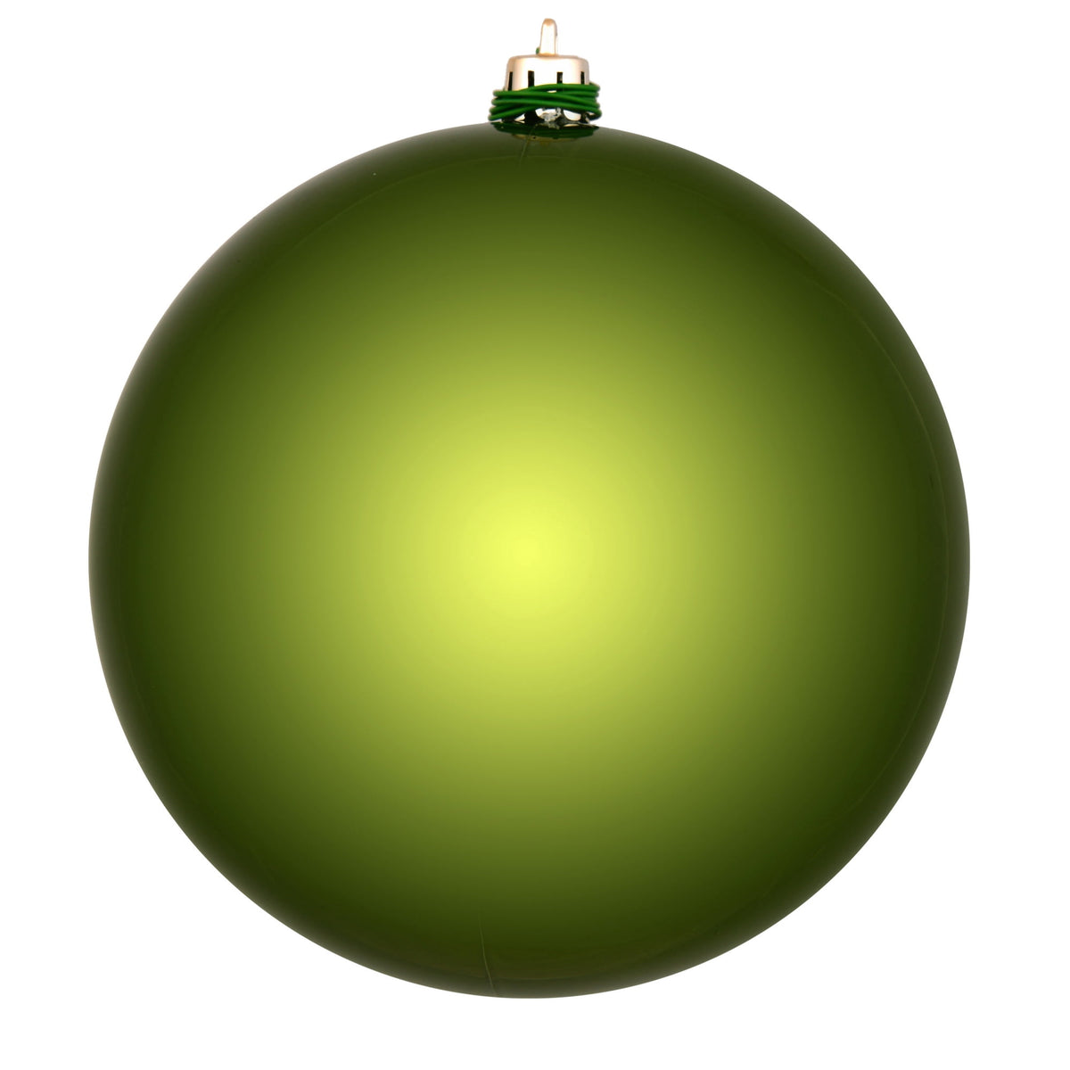 Vickerman 10" Sea Foam Candy Ball Ornament