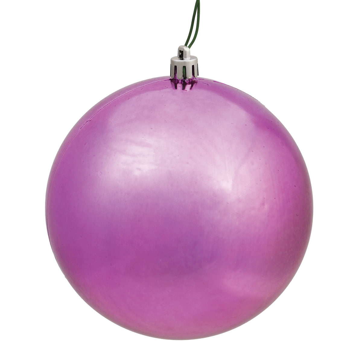 Vickerman 10" Sea Foam Candy Ball Ornament