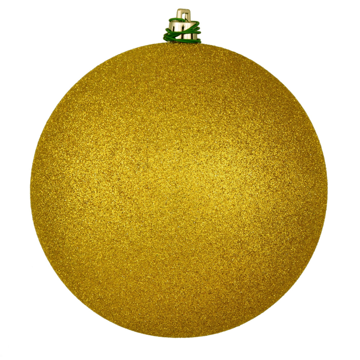 Vickerman 10" Sea Foam Candy Ball Ornament
