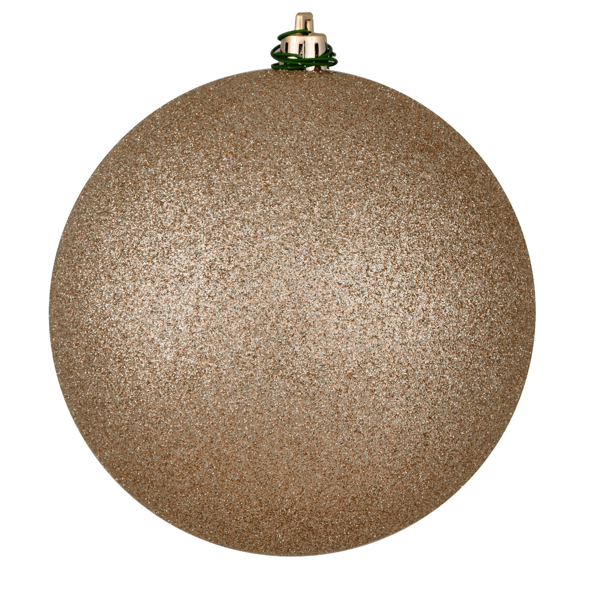 Vickerman 10" Sea Foam Candy Ball Ornament